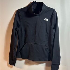 The North Face Black Funnel Neck Sweatshirt